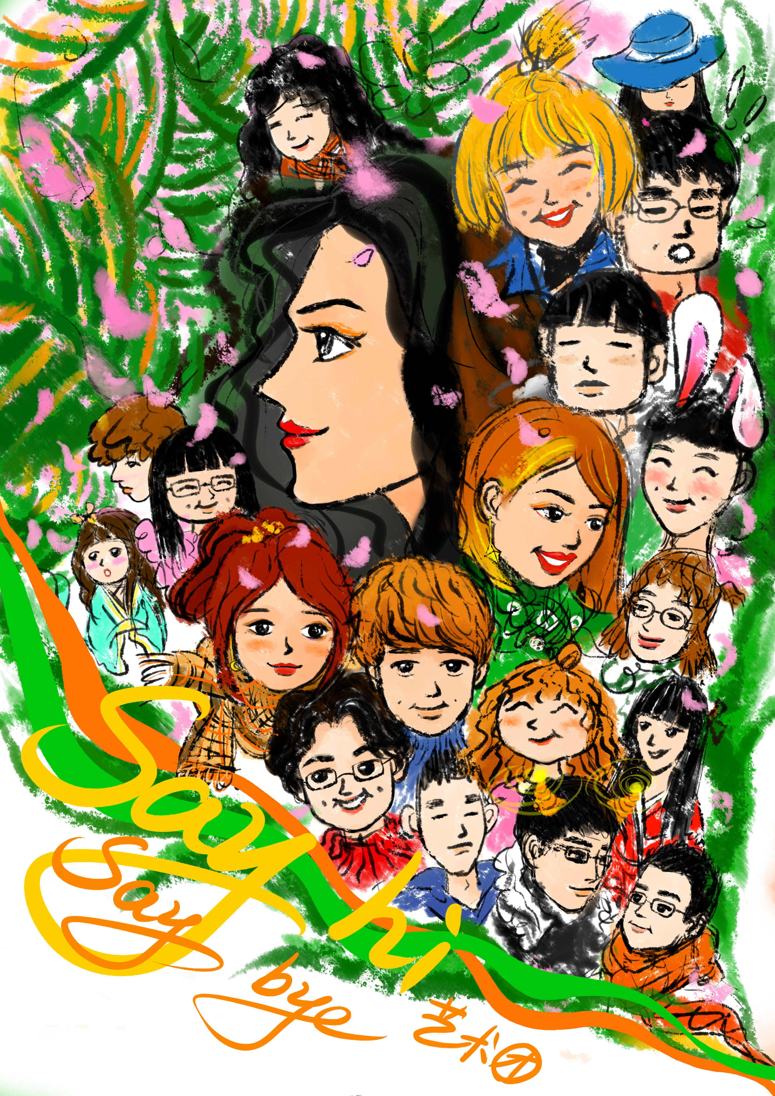 群像|插画|艺术插画|冷冷酸酸 - 原创作品 - 站酷 (zcool)