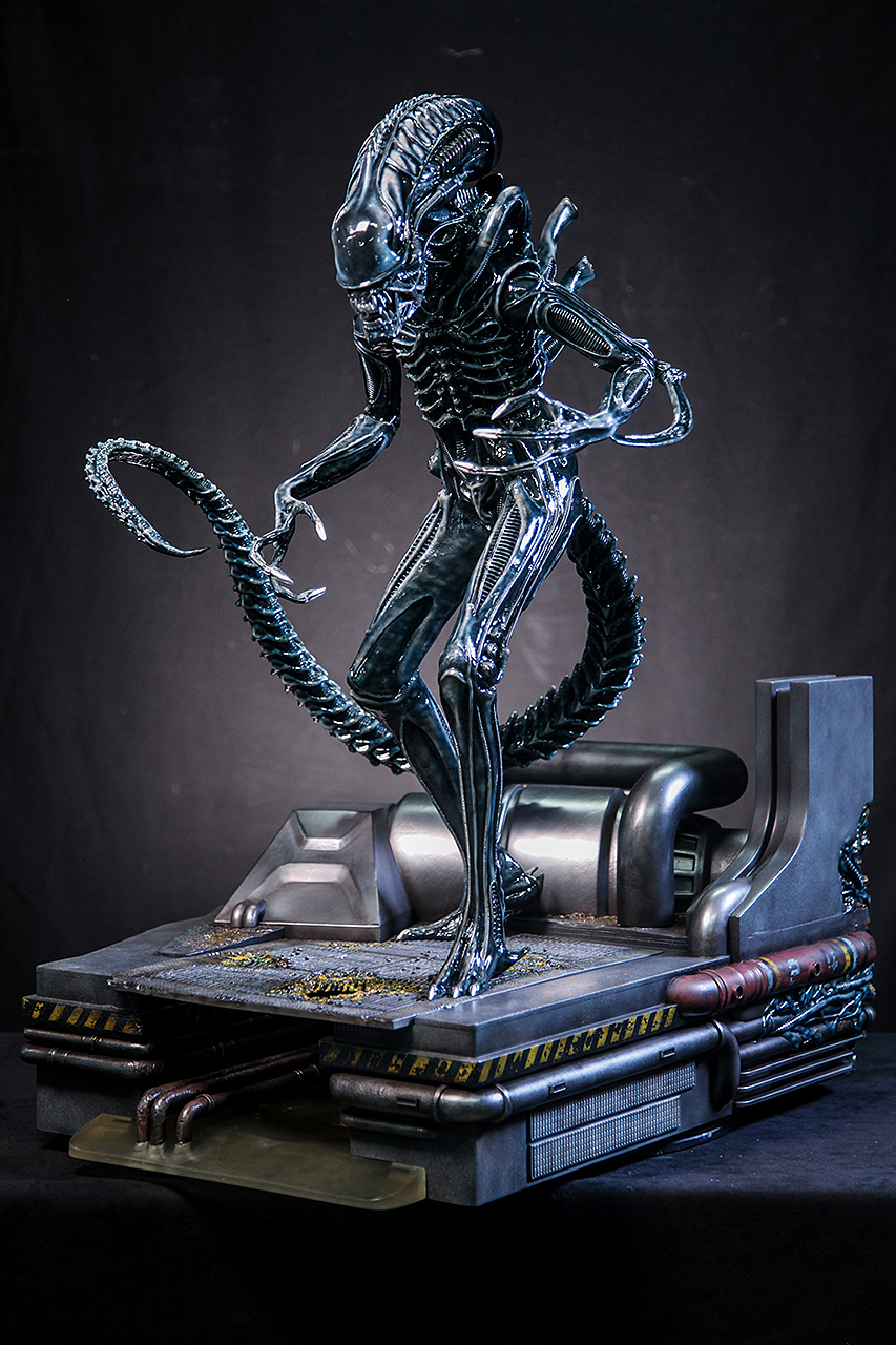 为CoolProps涂装1:3异形战士雕像发布（图ZMTc0MDc0NTk2） - 手办/模玩 - 站酷设计师光澤作用工作室原创素材 - 站酷ZCOOL