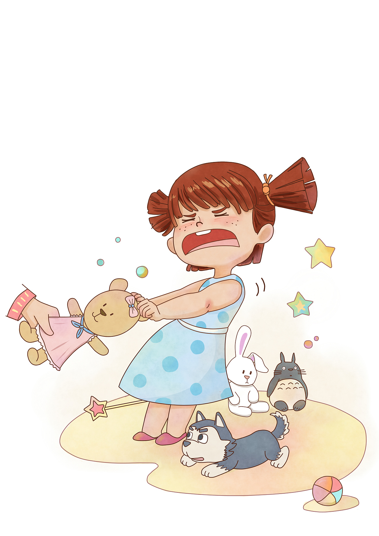 卡通插画/书籍配图|插画|儿童插画|异度灰视觉 - 原创作品 - 站酷