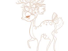 PS零基础临摹线稿练习中