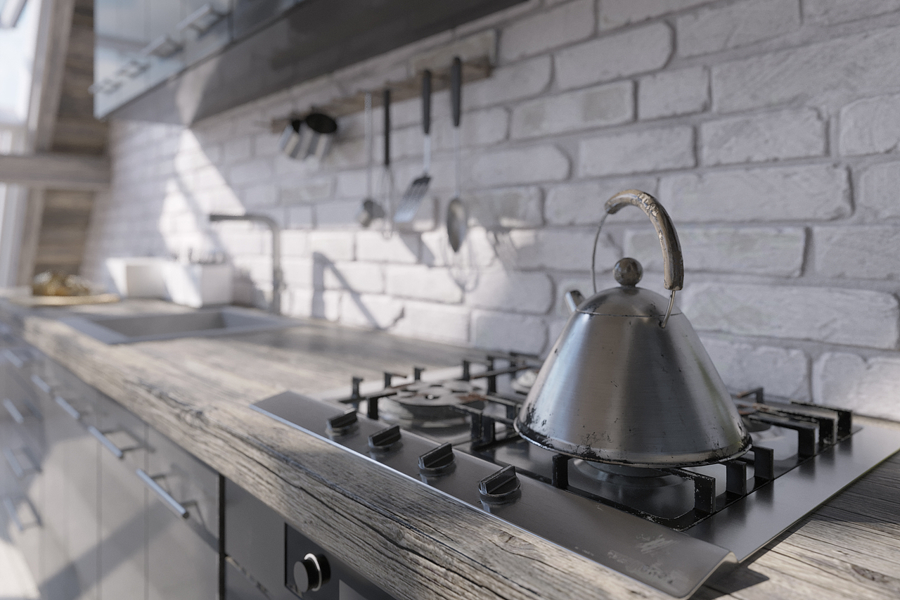 室内照片级渲染