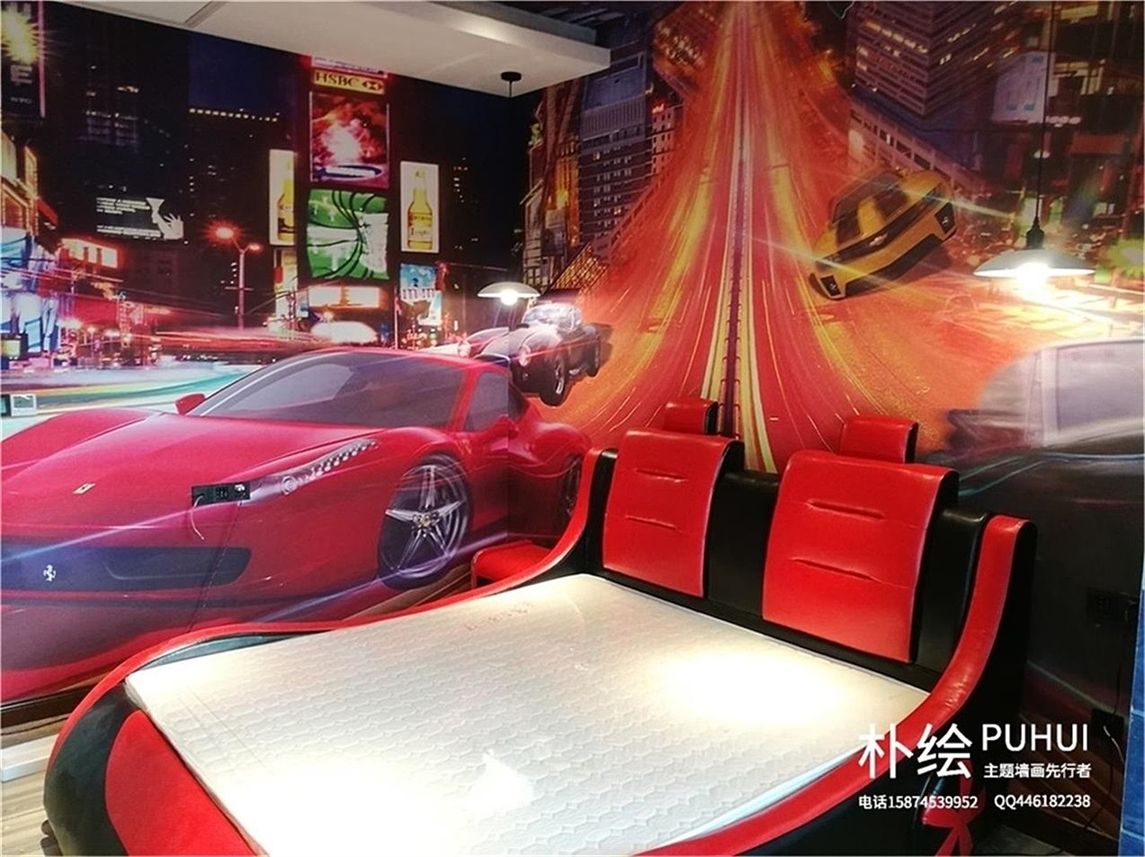 主题酒店设计 主题壁画案例实拍（图ZMTIwNzI4NjY0） - 家装设计 - 站酷设计师丽源墙画墙布原创素材 - 站酷ZCOOL