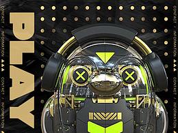 BaiYu_潮玩系列海报