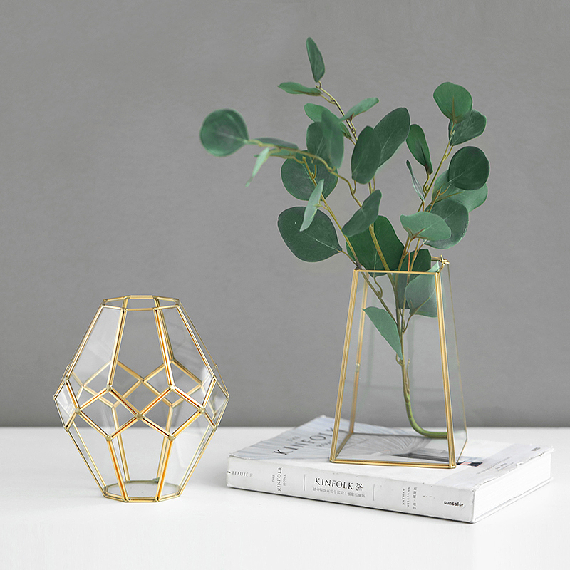 简欧金属几何花瓶（图ZMTEwNTYzODEy） - 产品摄影 - 站酷设计师ZHOU颖原创素材 - 站酷ZCOOL
