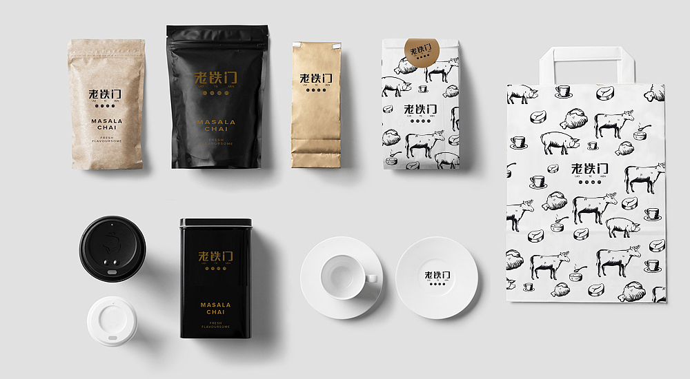 老铁们酱肉品牌设计