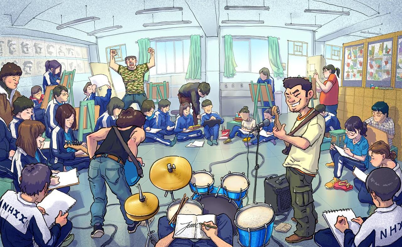 十七歲（圖ZMjQ0OTI2ODc2） - 創(chuàng)作習(xí)作 - 站酷設(shè)計(jì)師小鈞子原創(chuàng)素材 - 站酷ZCOOL