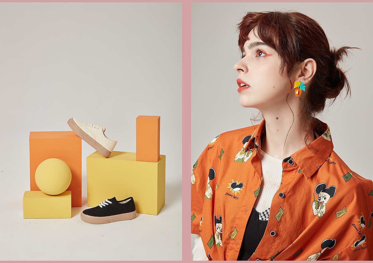 2021 | 少女女鞋 | 商业摄影 | POP（图ZMjY2NjYzMjQw） - 时尚/艺术摄影 - 站酷设计师黄艹艹原创素材 - 站酷ZCOOL