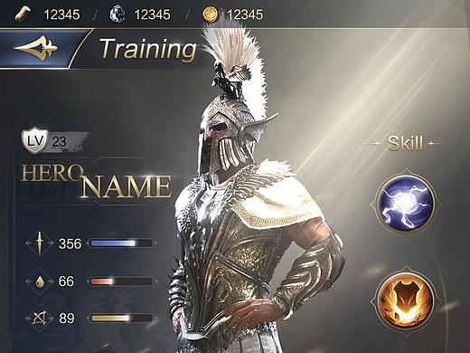 [练习]欧美风界面02