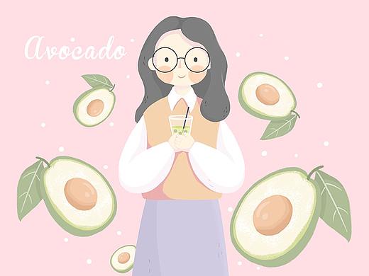 一组ins风格的女孩