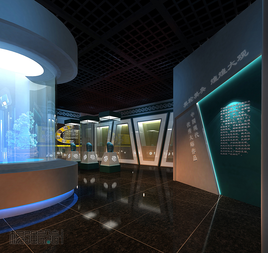 玉石国际展馆设计（图ZMTAwMzM0OTM2） - 展陈设计 - 站酷设计师杨强设计原创素材 - 站酷ZCOOL
