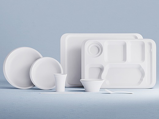 2022年冬奥会可降解餐具 外观设计