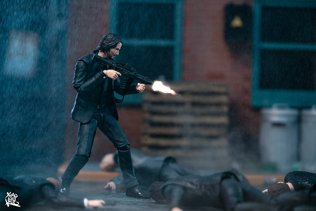 「玩具摄影」杀神的后街大战（图ZMTU5MjU1MjA0） - 风光摄影 - 站酷设计师玩具人小木原创素材 - 站酷ZCOOL