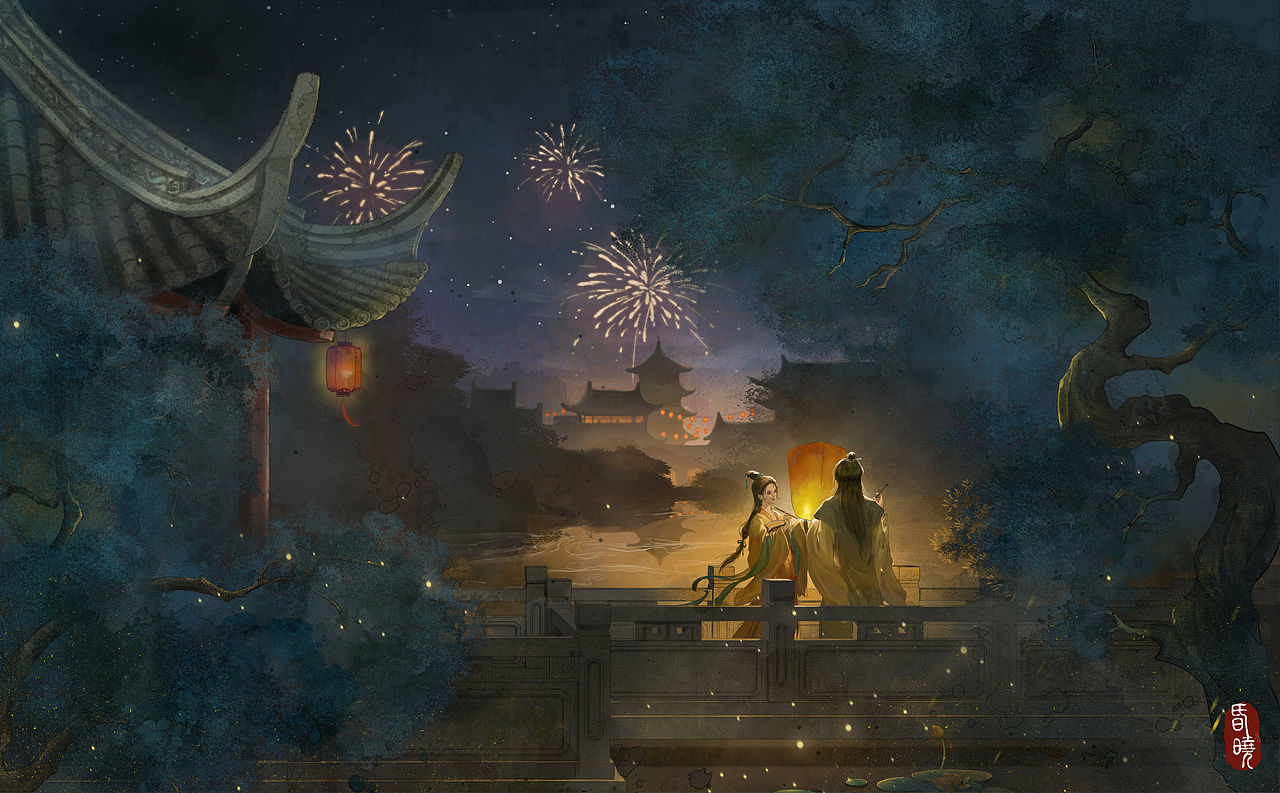 一些古风插画（图ZMjk1MjY2MTI0） - 商业插画 - 站酷设计师HX昏晓原创素材 - 站酷ZCOOL