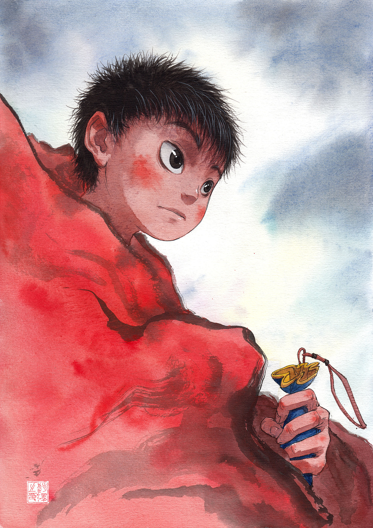 漫画《仓央嘉措》近期（图ZNDYwMDk4MDA=） - 绘画 - 站酷设计师格子炒饭原创素材 - 站酷ZCOOL