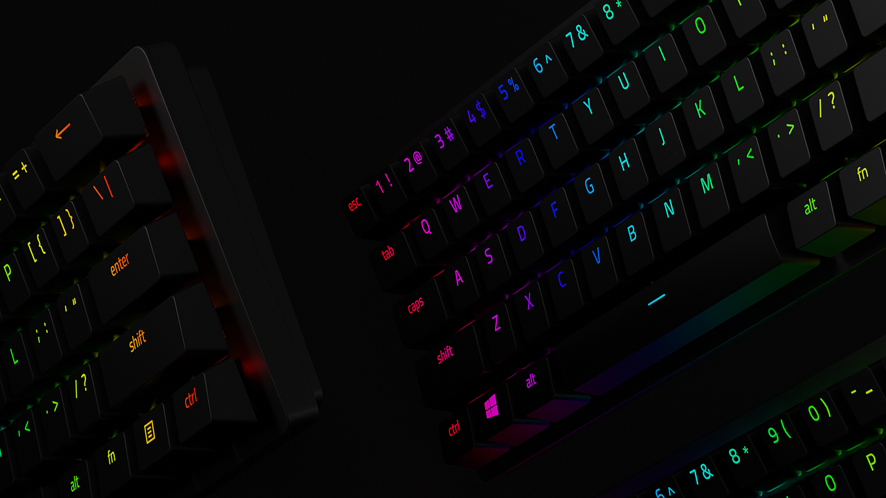 产品渲染/游戏键盘