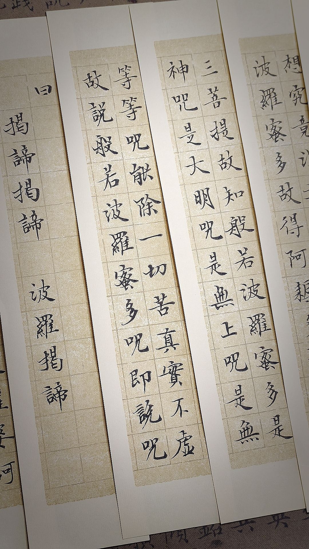 般若波罗蜜多心经。