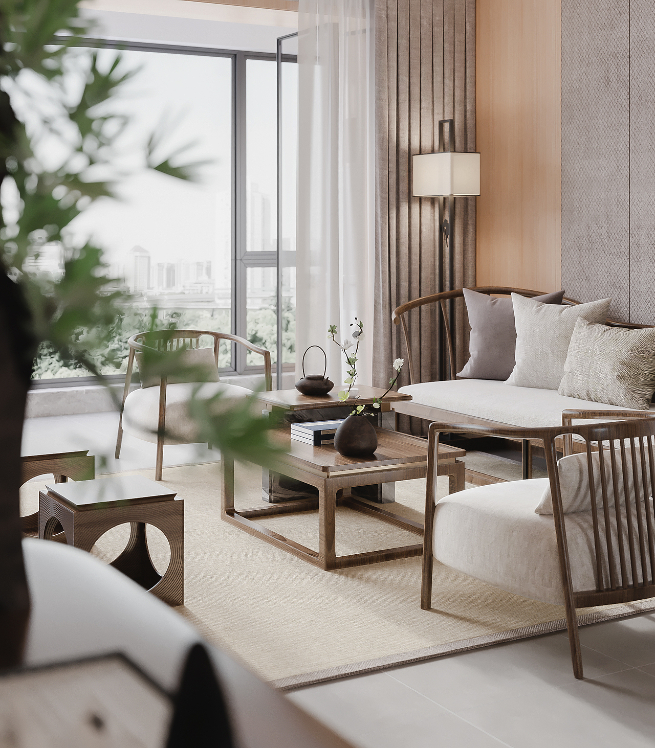 新中式风格效果图