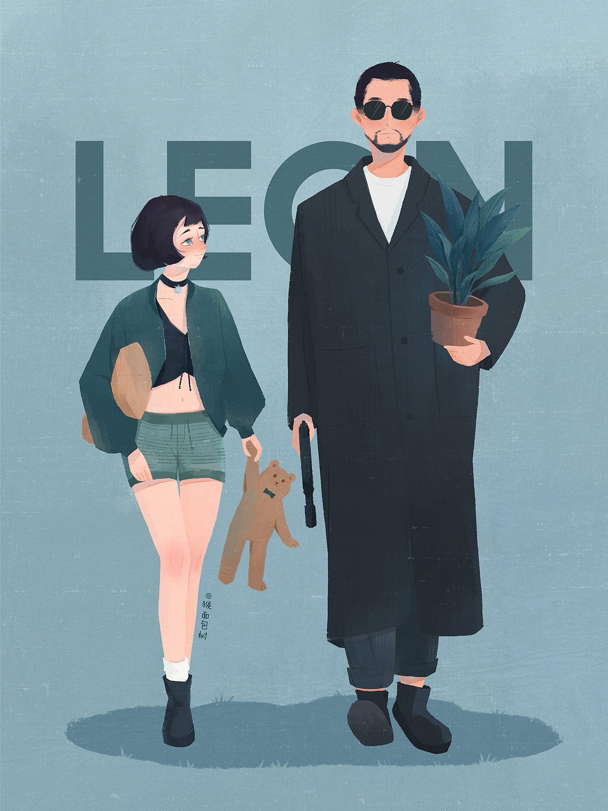 最近的一些插画人物练习