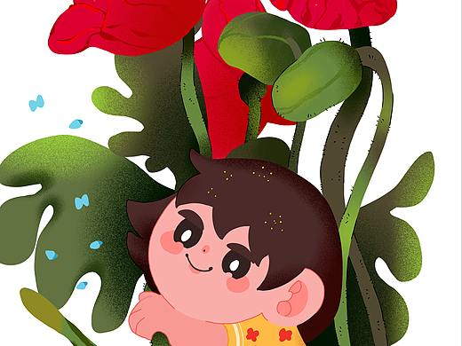 花花（個(gè)人主頁-ZNDM3OTAwOTY=） - 商業(yè)插畫 - 站酷設(shè)計(jì)師一武一十原創(chuàng)素材 - 站酷ZCOOL