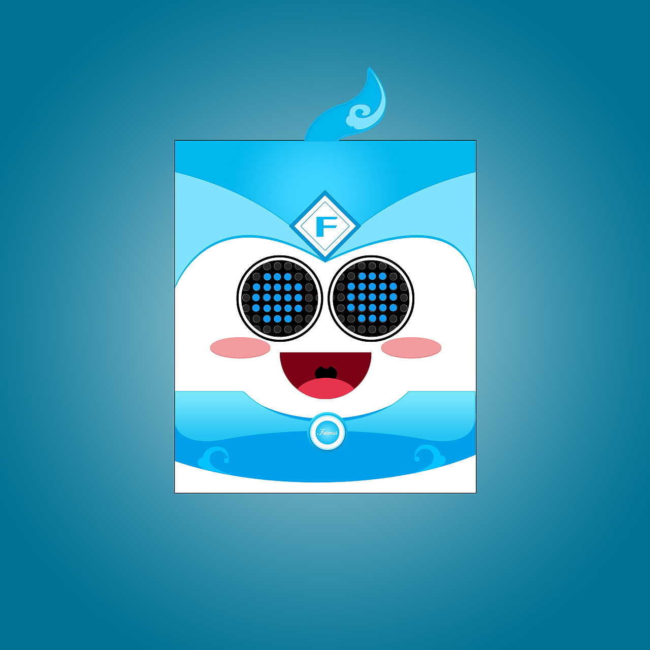 吉祥物“”飞飞“”（图ZMTUwMzY1Nzg4） - IP形象 - 站酷设计师ling很酷原创素材 - 站酷ZCOOL