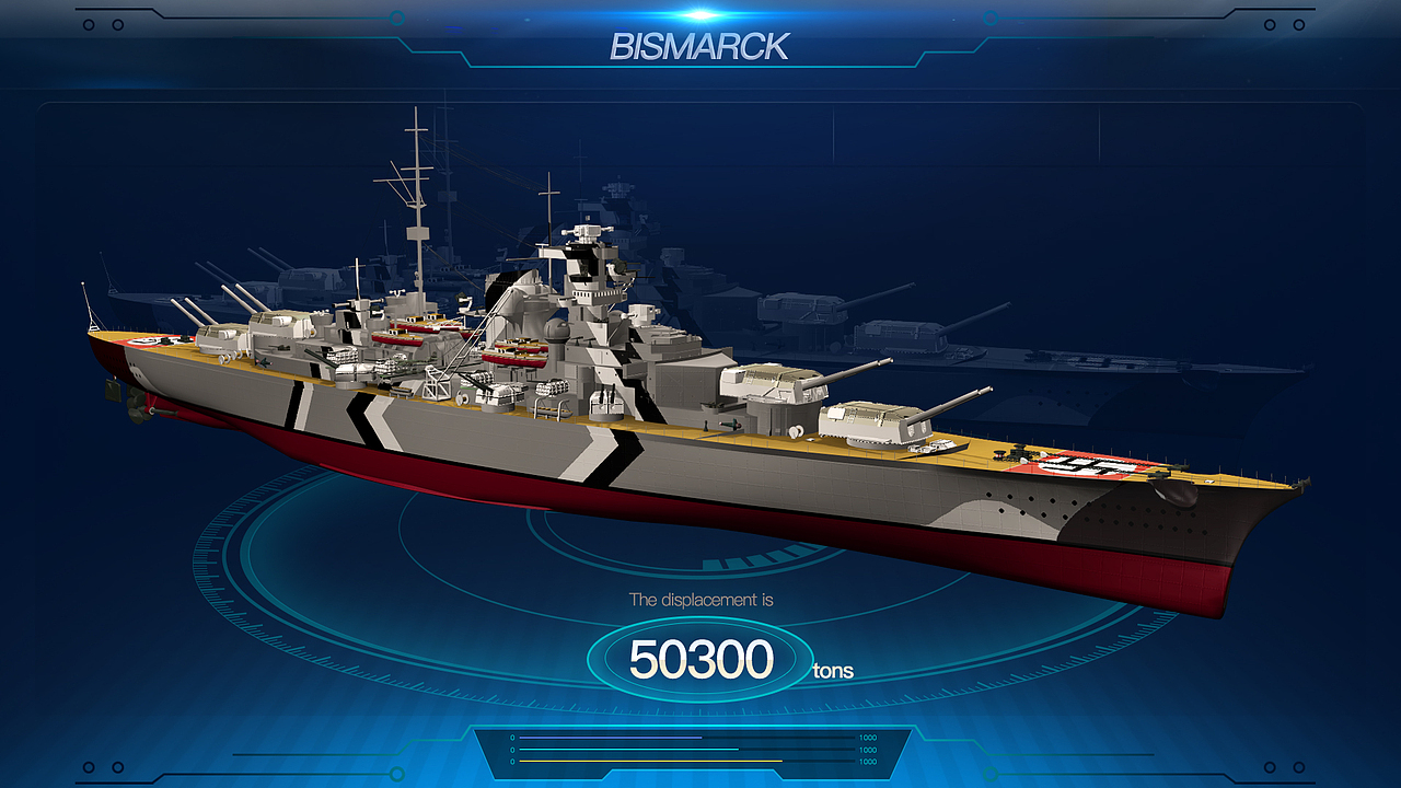 大西洋上的双剑橡叶骑士——俾斯麦级战列舰