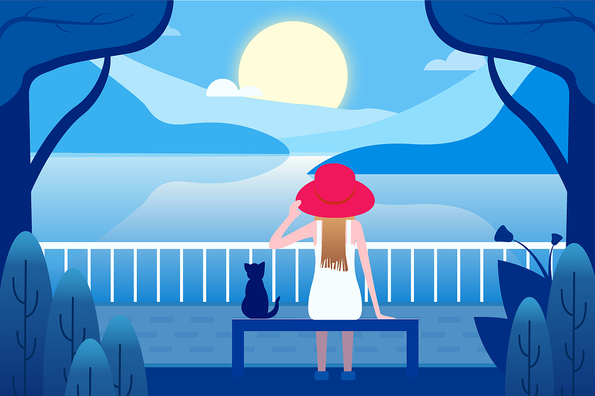 矢量插画临摹（图ZMjYwMjgzNDMy） - 闪屏/壁纸 - 站酷设计师周子陌原创素材 - 站酷ZCOOL