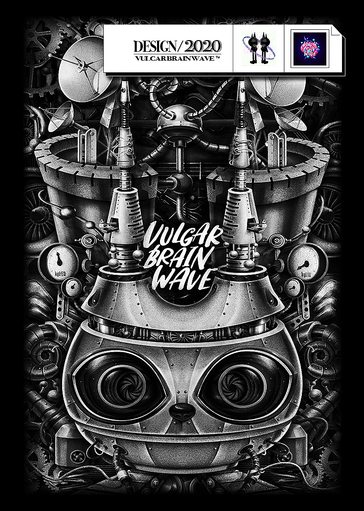 VULGAR BRAIN WAVE @NO.2（图ZMjY0MzY2OTAw） - 新锐潮流插画 - 站酷设计师VulgarBrainWave原创素材 - 站酷ZCOOL