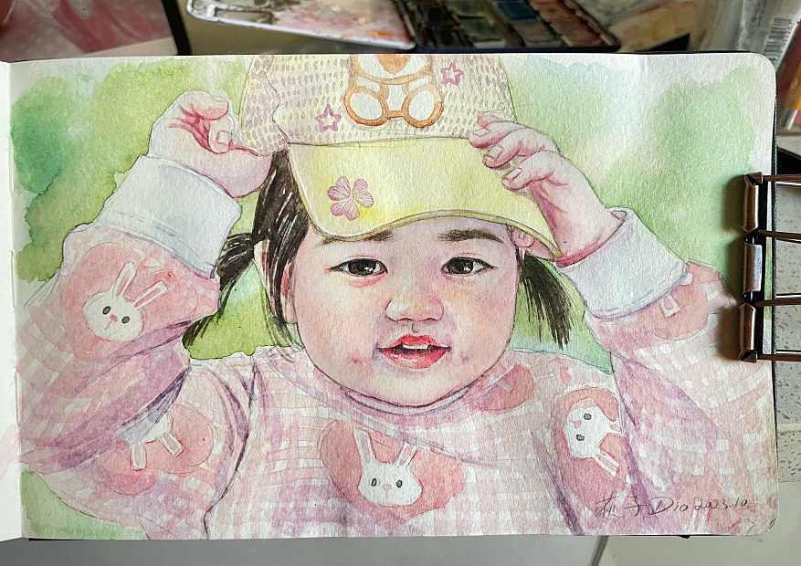 My little girl |水彩人像