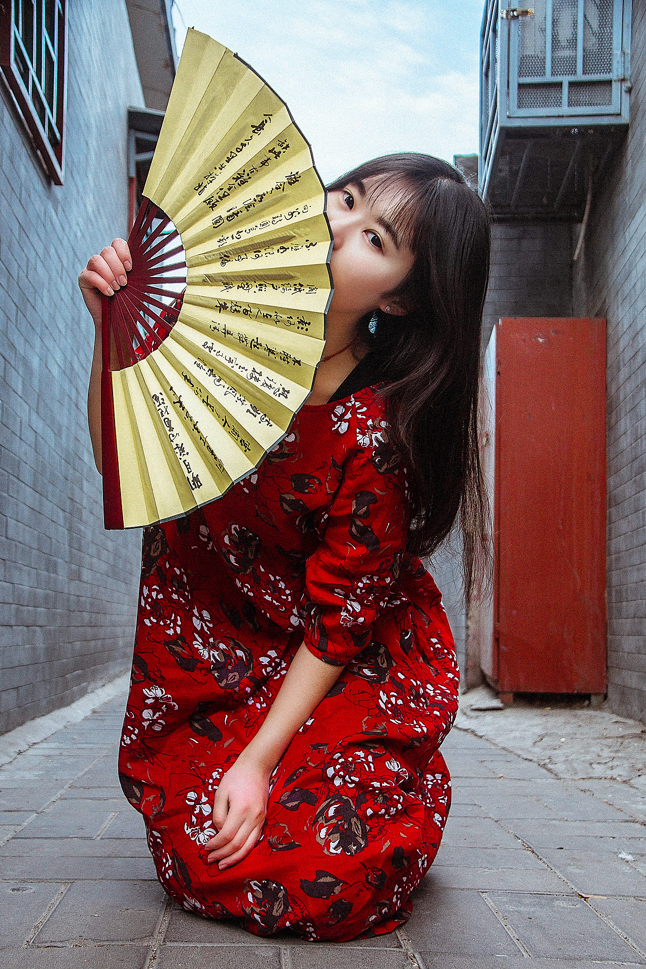 折扇·中国风（图ZNDQ4MTczNjg=） - 人像摄影 - 站酷设计师卓小昕sweetheart原创素材 - 站酷ZCOOL