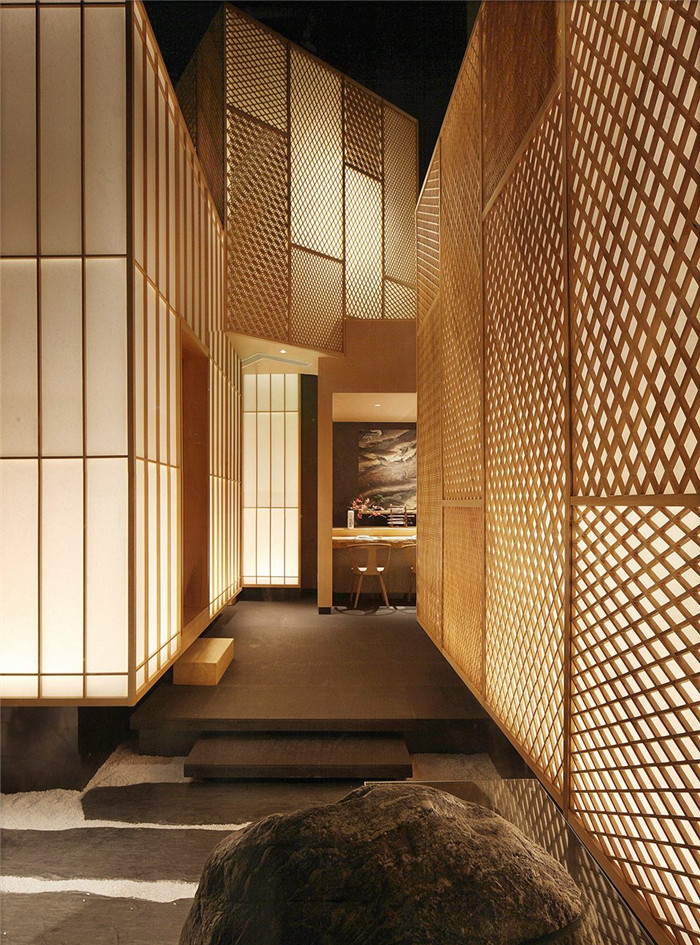 和风日式餐厅装修设计方案-郑州餐厅装修设计