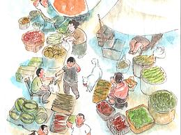 金曾豪《小狗鲁鲁和小狐丹丹》部分插画