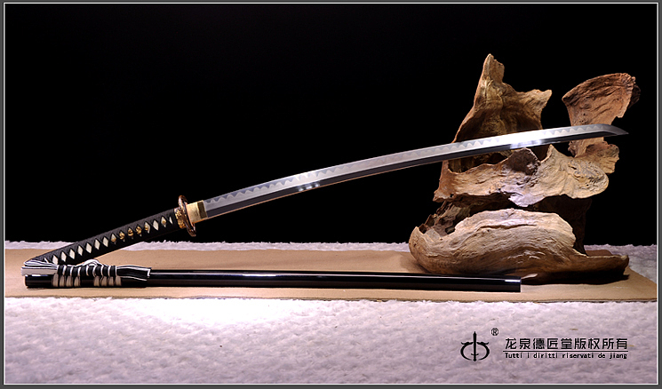 龙泉刀剑-武藏打刀|甲伏锻(DJ-1377)