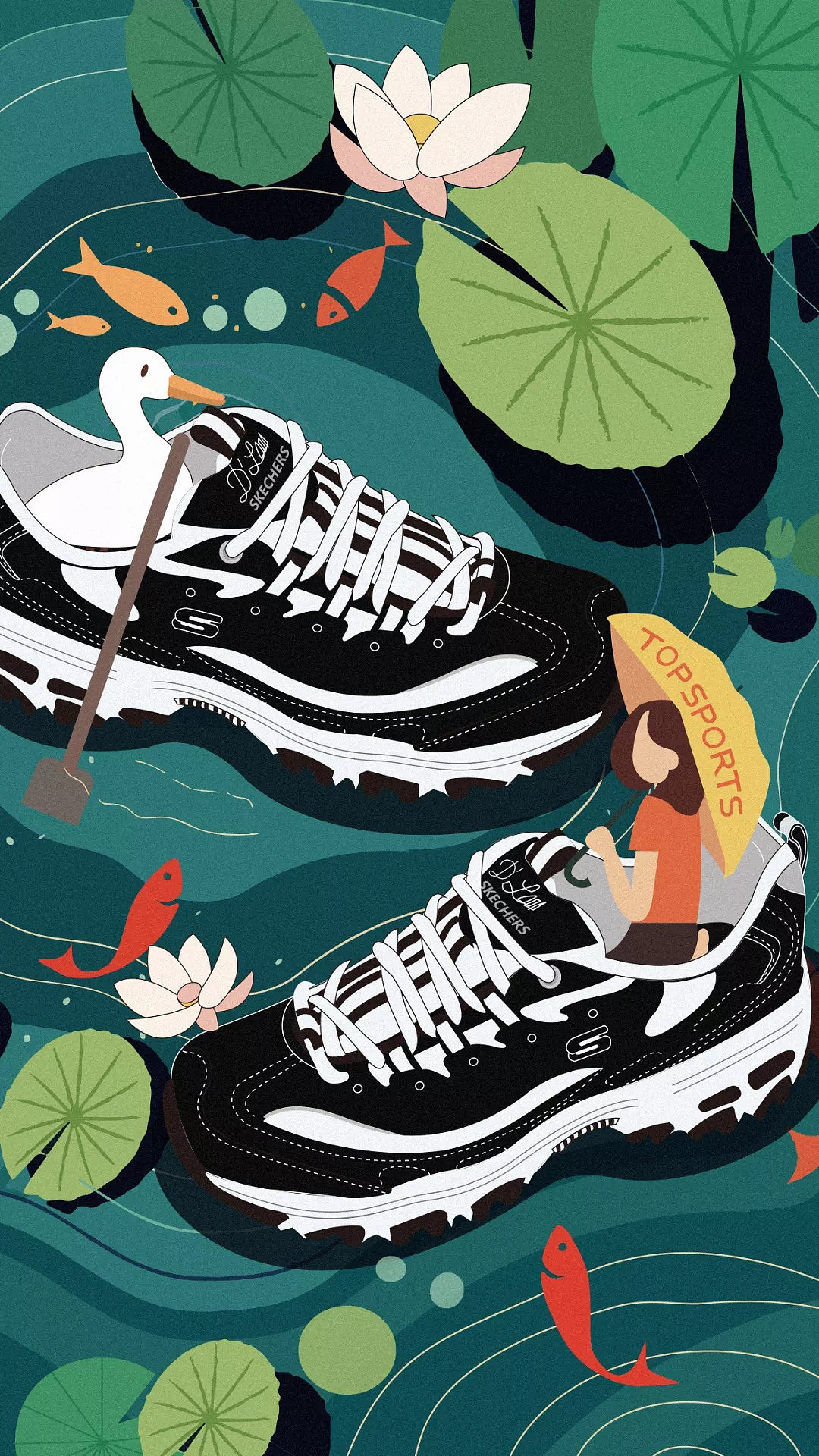 脚上的月份（图ZMjE3MzI2ODM2） - 商业插画 - 站酷设计师Lemon3172原创素材 - 站酷ZCOOL