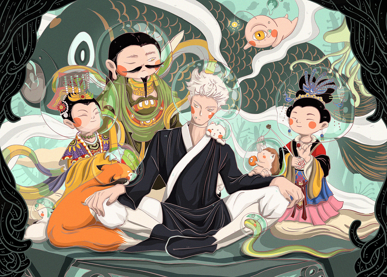 修行者（图ZMjc3MjI5ODcy） - 创作习作 - 站酷设计师陈梨一原创素材 - 站酷ZCOOL