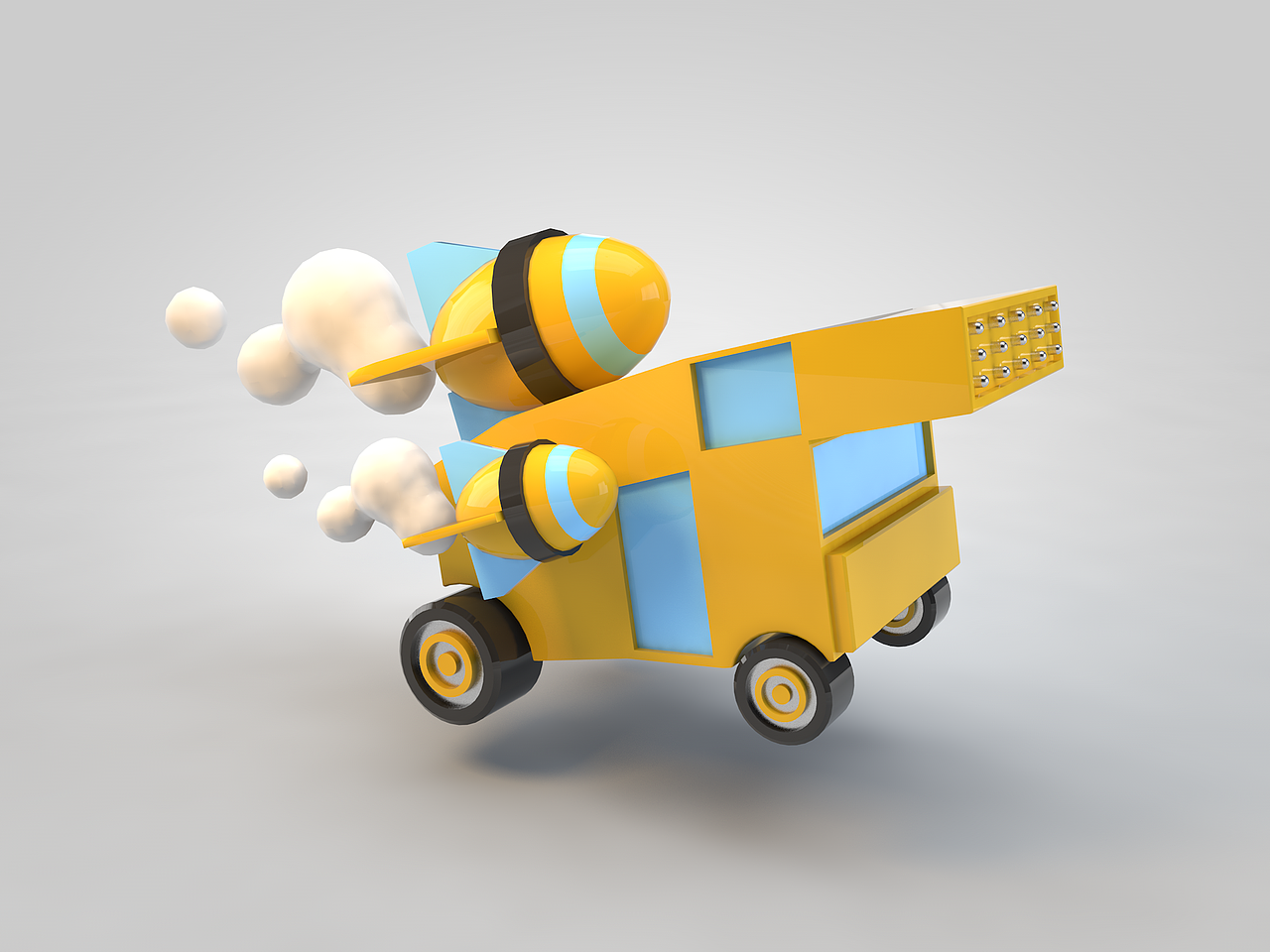 建模练习——小狼C4D