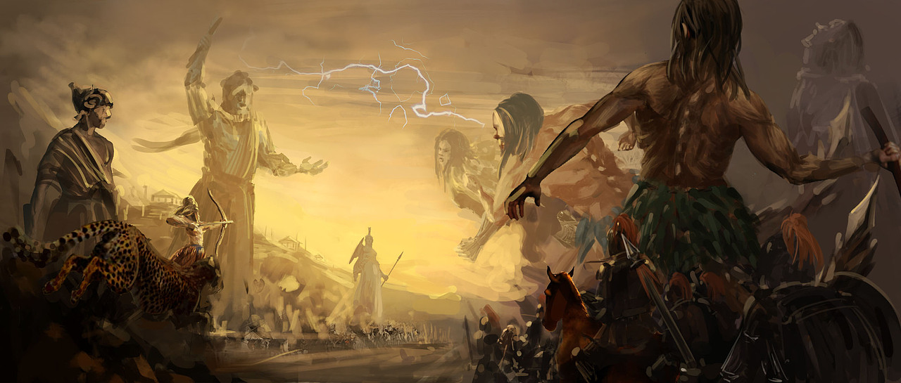 希腊神话——巨人之战