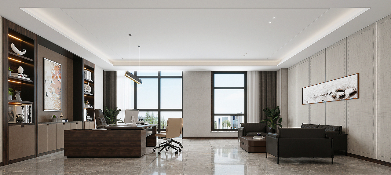 6744组经理室空间案例分享