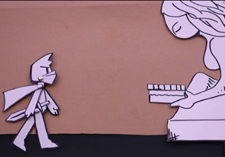 原创定格动画《奇怪 の大冒险》