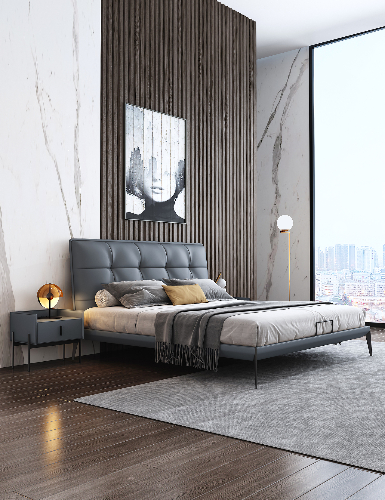 极简床（图ZMjI5ODgyNjE2） - 生活用品 - 站酷设计师w1233原创素材 - 站酷ZCOOL