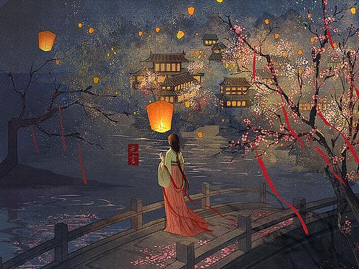 元宵灯火