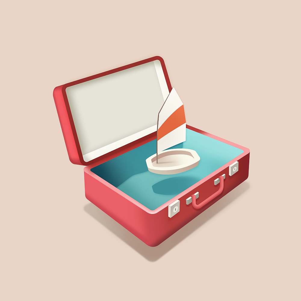 木鼠UI设计第七期第7课-透视图形练习