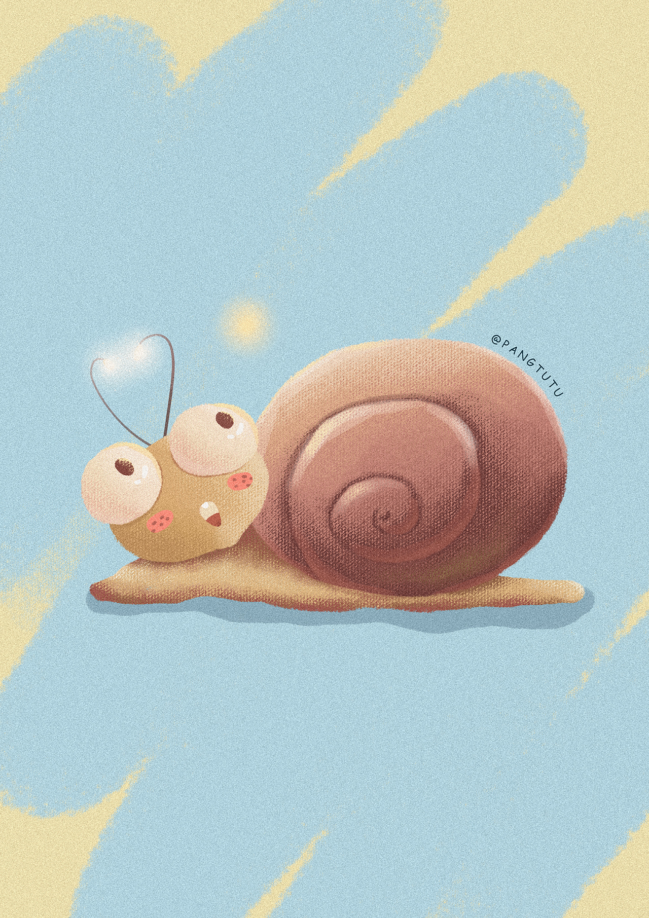 卡通绘本插画昆虫