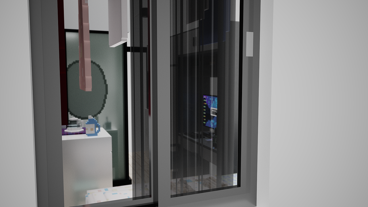 【Voxel】Room（圖ZMjY0MzY0MTUy） - 建筑/空間 - 站酷設(shè)計師哎呀丶原創(chuàng)素材 - 站酷ZCOOL