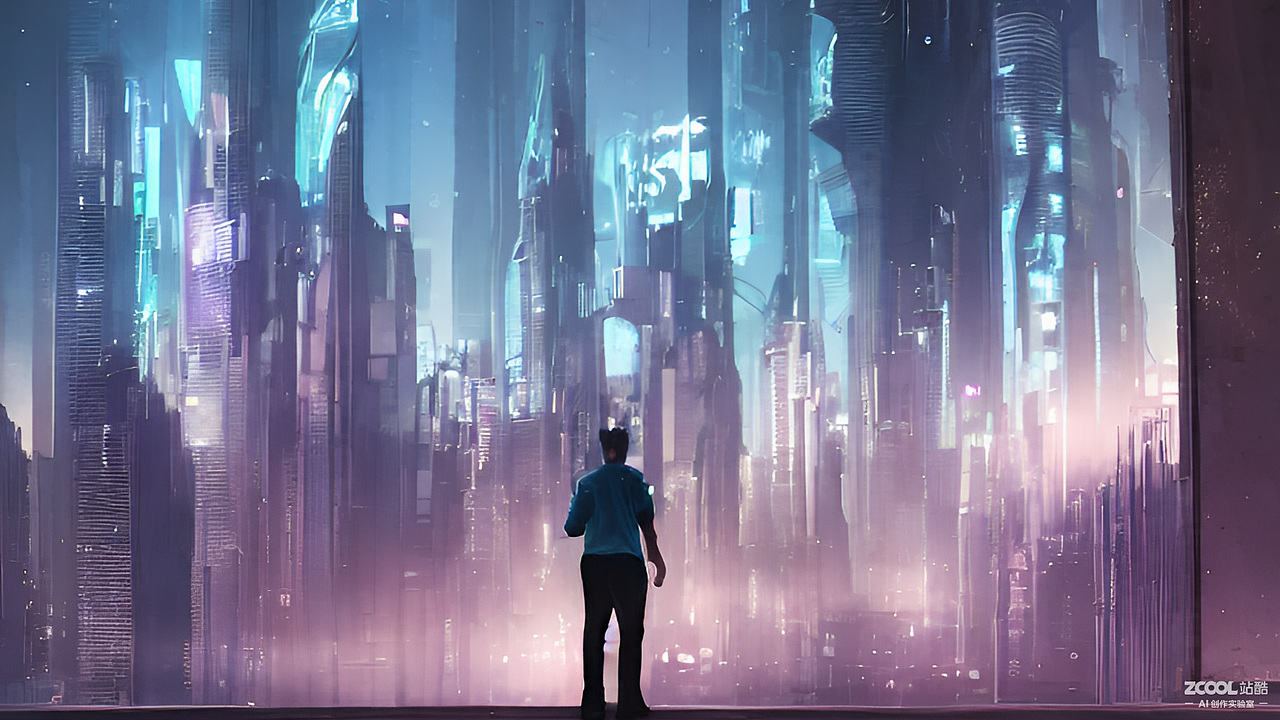 虚幻城市物语——站酷AI-LAB测试（图ZMzIxMDAwNTA4） - AI作品 - 站酷设计师MILO羽洋原创素材 - 站酷ZCOOL