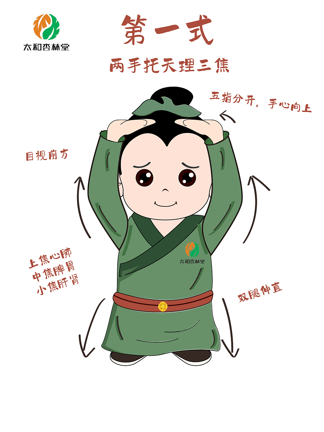 ip形象中医馆—八段锦（图ZMzU2NzUzNDA0） - 商业插画 - 站酷设计师有幸遇见原创素材 - 站酷ZCOOL