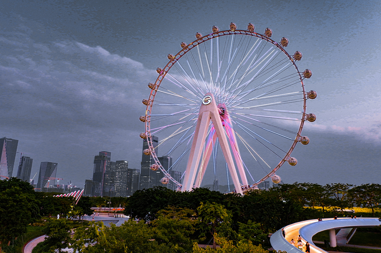 深圳欢乐港湾|摩天轮