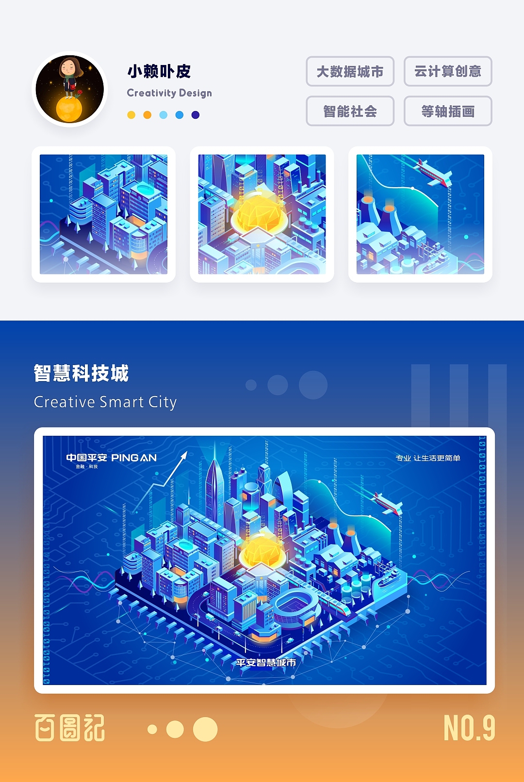 SA9527-平安智慧城市 & 创意海报合集