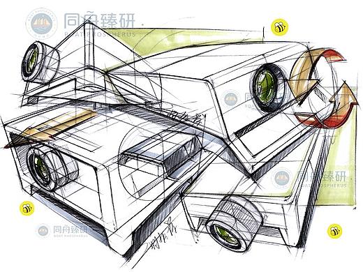 智能投影仪（个人主页-ZNDIyMzczMTY=） - 电子产品 - 站酷设计师嗡嗡嗡手绘小世界原创素材 - 站酷ZCOOL