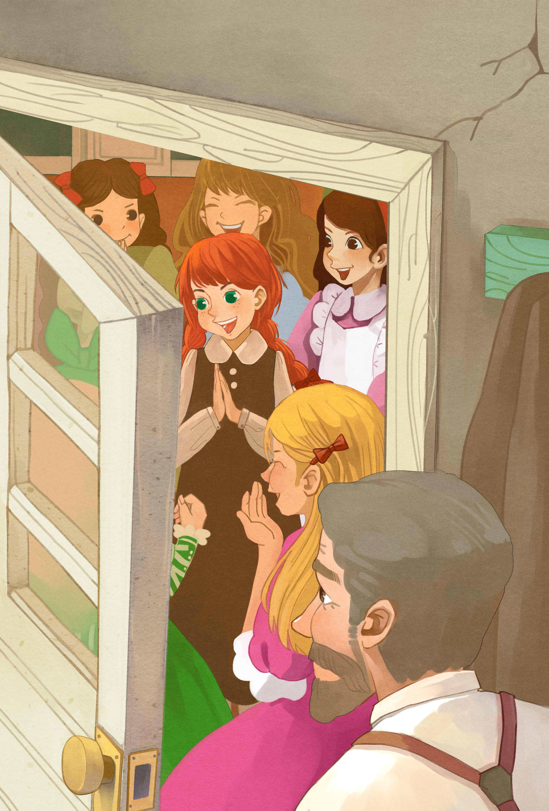 《绿山墙的安妮》(anne of green gables)系列插图全