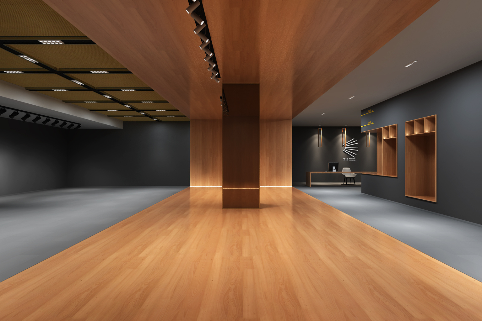 "四君子"红木家具展厅概念方案|空间|室内设计|张HeLin - 原创作品 - 站酷 (ZCOOL)